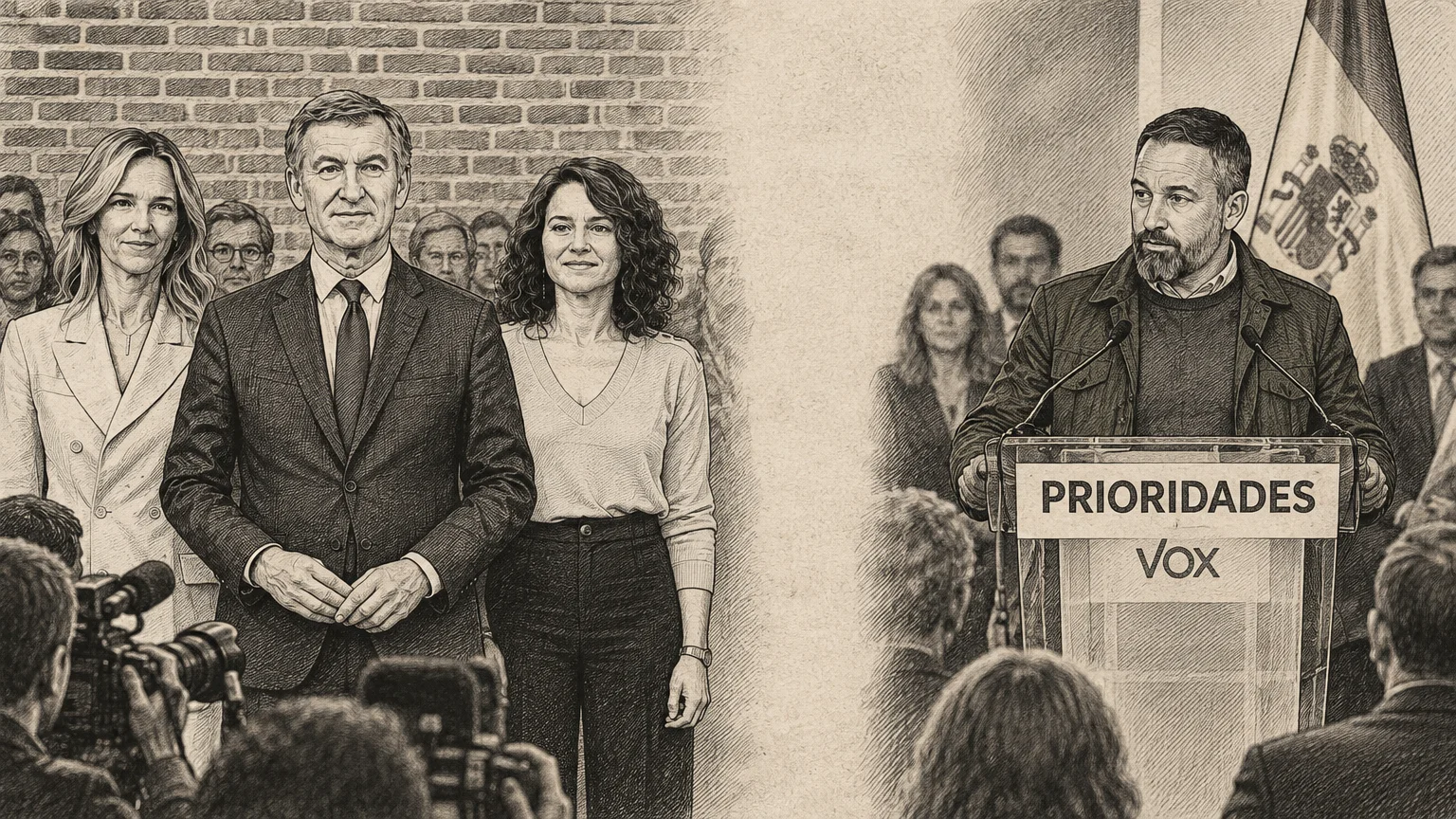 PP y Vox coordinan sus listas al Senado para las elecciones del 29N